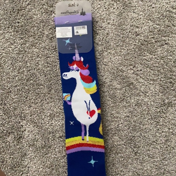 Inside out unicorn socks - Picture 3 of 3